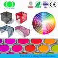 Steel Substrate  Powder Coating through industrial tunnel ovens with RAL colors